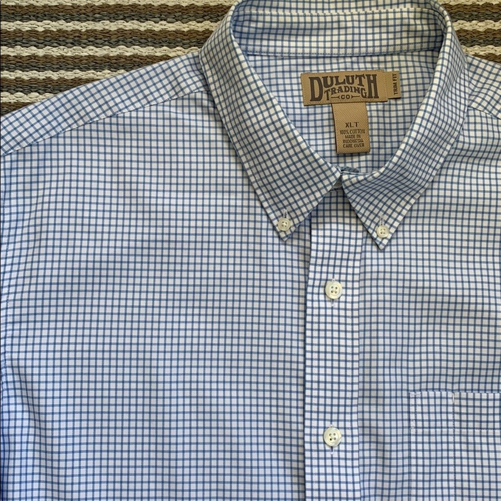 Duluth Trading Dress Shirt, set of 2.  SZ XL Tall - Picture 6 of 6